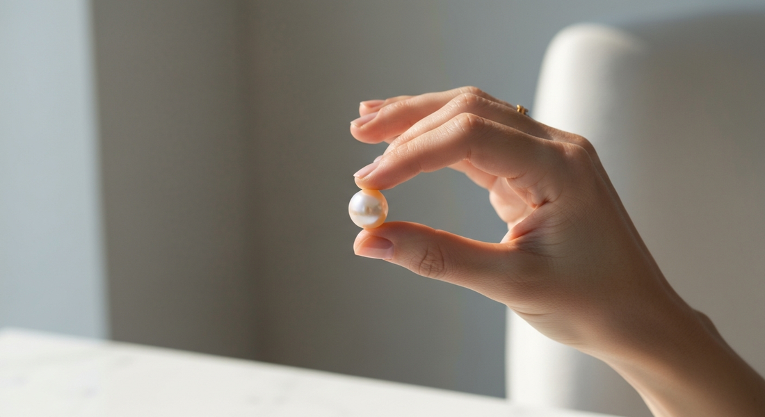 Examining a real cultured pearl — Pearls & Colors guide